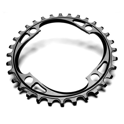 PLATO ABSOLUTE BLACK MTB REDONDO 104X4 BCD BLACK 38T