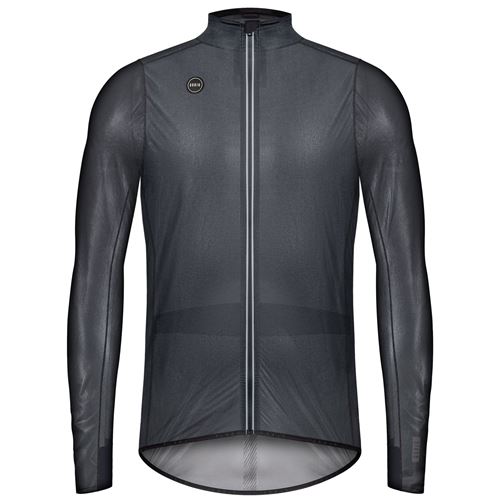 CHAQUETA UNISEX IMPERMEABLE GOBIK LIGERO PLUVIA TRUE BLACK