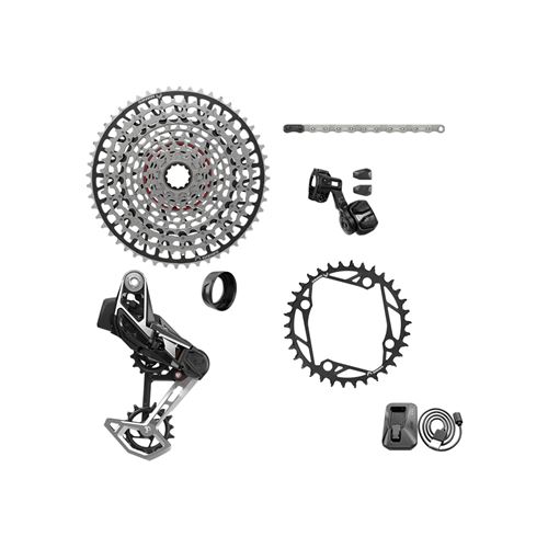 GRUPO ELECTRONICO SRAM XX T-TYPE EAGLE AXS E-MTB 104 BCD