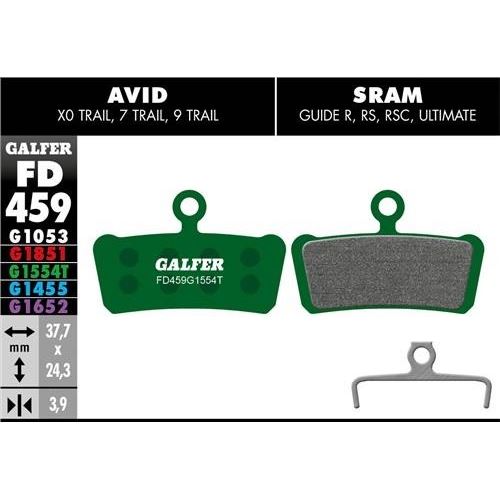 PASTILHA DE FRENO GALFER GUIDE / AVID / XO TRAIL / ELIXIR 7