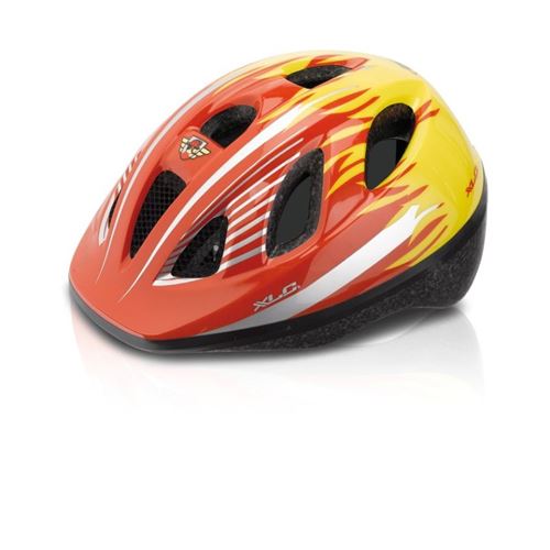 XLC BH-C16 CASQUE ENFANT FEU 9 TROUS ROUGES