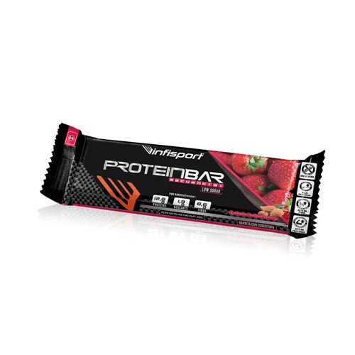 INFISPORT PROTEIN BAR SECUENCIAL FRESA-CHOCOLATE