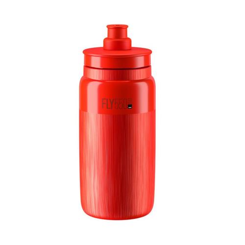 BIDON ELITE FLY TEX ROJO LOGO ROJO BURDEOS 550 ML