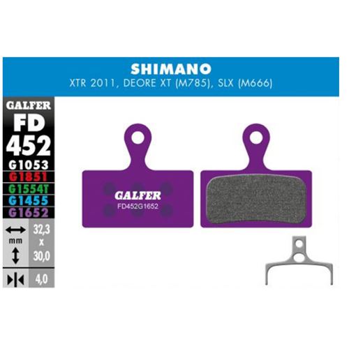 PASTILLA DE FRENO GALFER SHIMANO XTR-XT