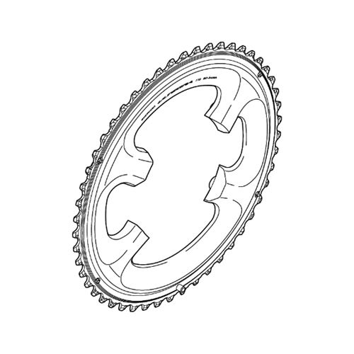PLATO SHIMANO ULTEGRA 52D FC-6800 52-36