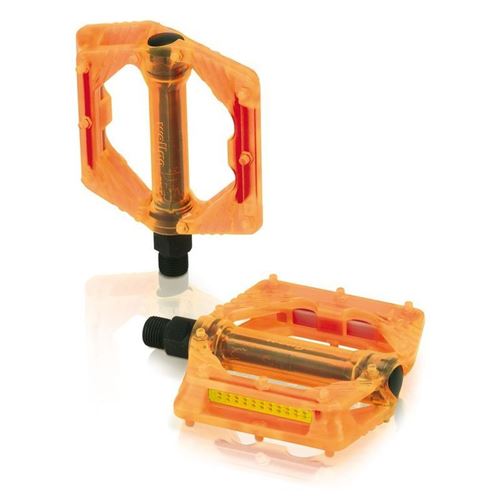 PEDALES PLATAFORMA TRANSPARENTES XLC PD-M16