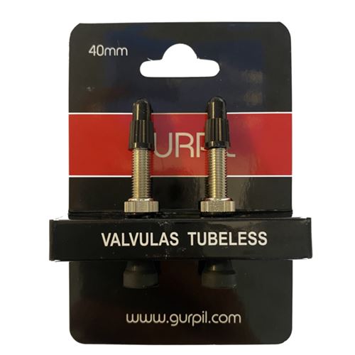 JGO.VALVULAS FV TUBELESS LATON 40MM