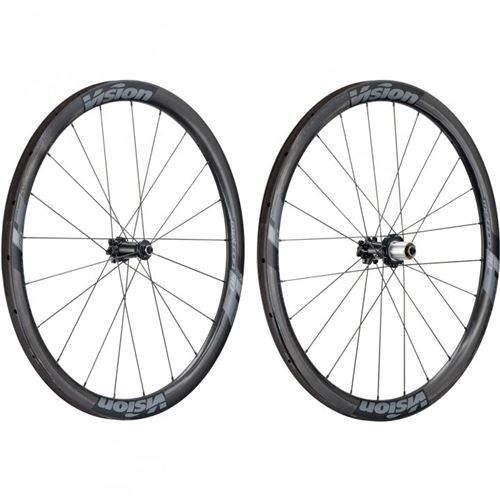 JOGO DE RUEDAS VISION METRON 40 SL TUBULAR CENTERLOCK 2ºMÃO