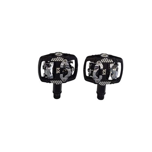 PEDALES VP MTB CONFORT NEGROS AUTOMATICOS