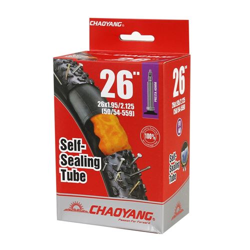 CÁMARA CHAOYANG ANTIPINCHAZOS 26 X 1.95 / 2.125 PRESTA 40 MM