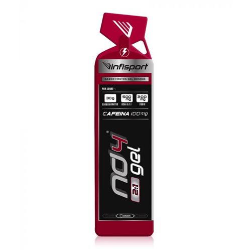 GEL ND4 INFISPORT 50GR FRUTOS DEL BOSQUE CAFEINA