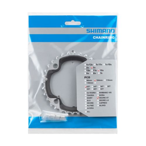 PLATE SHIMANO XT FC-M780 3X10 VELOCITIES