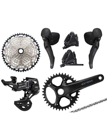 GRX RX820 SHIMANO 1 X 12V 172.5mm 42D 10/51D