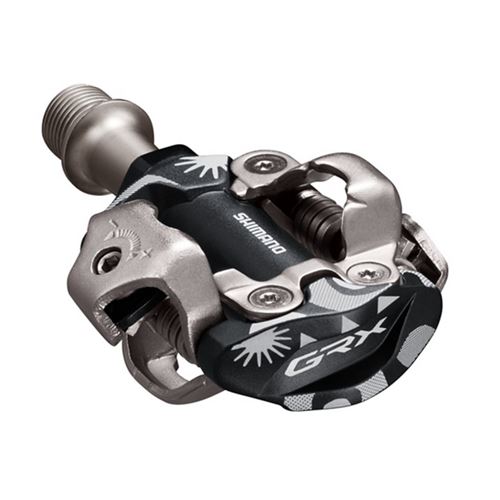 PEDALES GRAVEL SHIMANO GRX XT PD-M8100-UG DOBLE CARA NEGRO