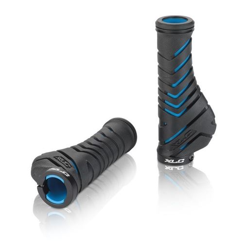 JUEGO DE PUÑOS ERGONOMICOS XLC GR-S30 130MM NEGRO/AZUL