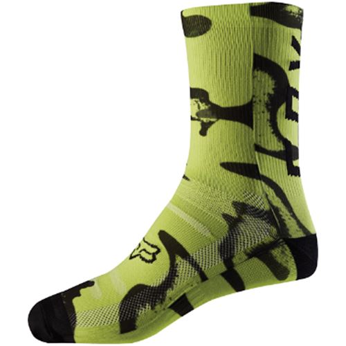 CALCETINES FOX 8" PRINT SOCK AMARILLO