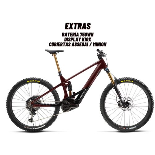 ORBEA WILD M-LTD 2023 CUSTOM + 750WH + KIOX