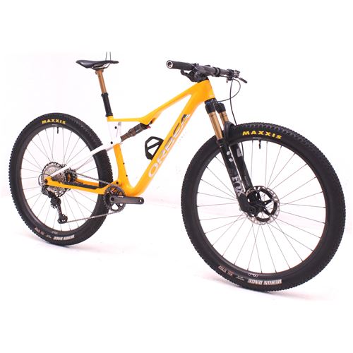 ORBEA OIZ M-TEAM 2023 NARANJA BLANCO SEGUNDA MANO