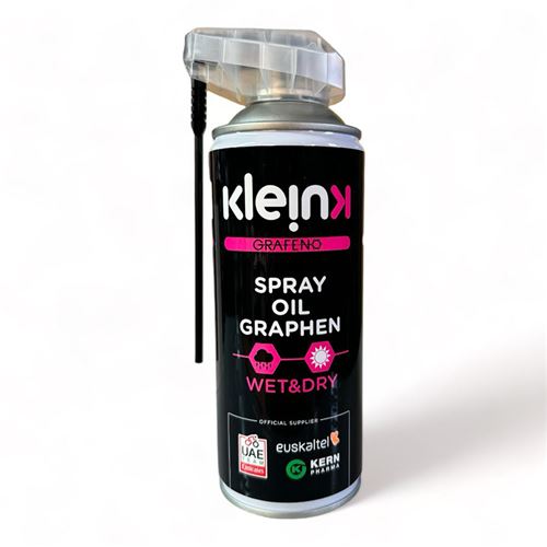 Huile de graphène lubrifiante en spray Wet+Dry de la marque Klein