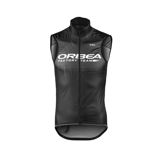 HIRU ORBEA FACTORY TEAM WINDBREAKER GILET LIGHT