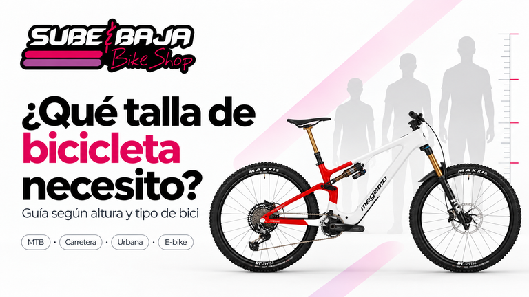 ¿Qué talla de bicicleta necesito? Guía completa según altura y tipo de bicicleta